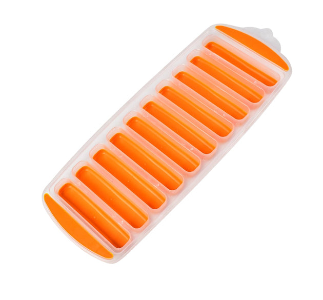 Water Bottle Ice Stick Tray with Push Pop Cubes