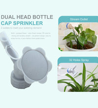 Watering spout with dual heads