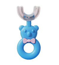 Silicone Baby Bear U-Shaped Toothbrush for Toddlers