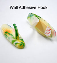 Plastic sticky hooks for kitchen and bathroom