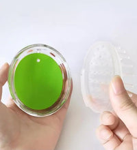 Silicone massager close-up