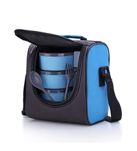 Lunch box with fabric bag, perfect for school