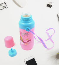 Leakproof sports bottle with dori and straw