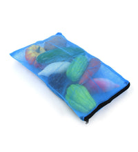 Zippered fridge bag for storing vegetables and fruits