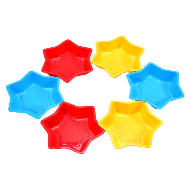 Star shape silicone mold for crafts