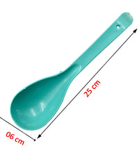 Functional plastic spoon.