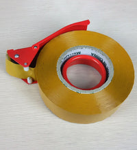 Metal tape cutter dispenser, for packaging tape use.