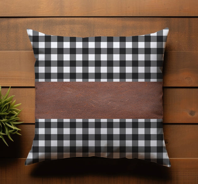 cheks design pillow cover