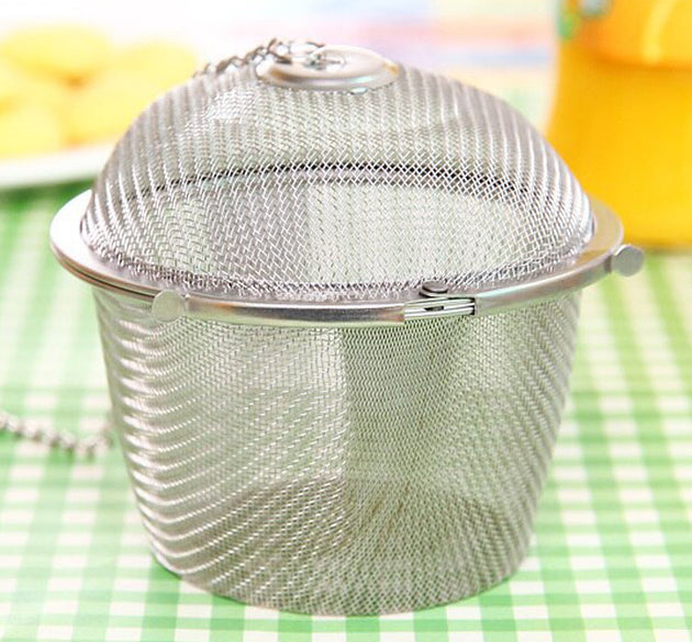 Stainless steel easy tea filter for efficient tea brewing