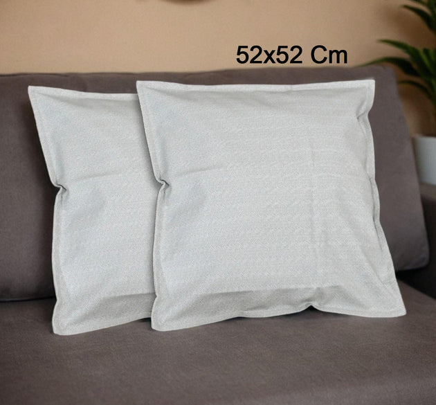 Pillow Covers, Couch Pillows Cover, Soft Decorative Pillow Covers (52 × 52 CM / 1 Pair / 2 Pc)