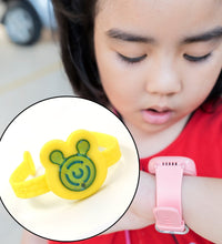 Kid's wrist watch with Mickey Mouse design