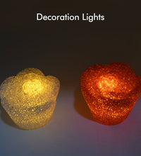 Unique LED lamp with crystal design