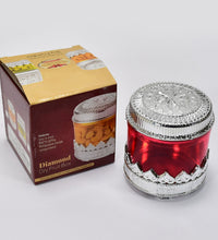 Diamond design dry fruit container, clear view