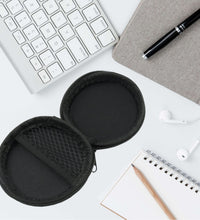 Cute round case for Airpods and cables