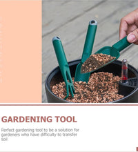 Mini garden trowel, heavy-duty, for digging and planting.