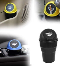 Lightweight dustbin for vehicle interior cleanliness.