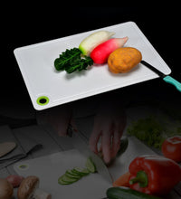 Plastic chopping board for fruits and vegetables