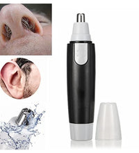 Battery-operated ear and nose trimmer