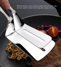 Multifunction stainless steel kitchen tongs for BBQ