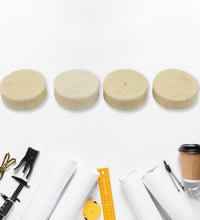 5 Pcs Wool Felt Polishing Pad