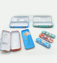 Pencil case for kids in car shape