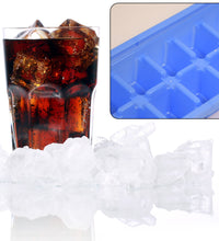 Ice cube moulds for freezer, easy-to-use tray design.