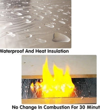 Reflective duct tape for high-temperature environments