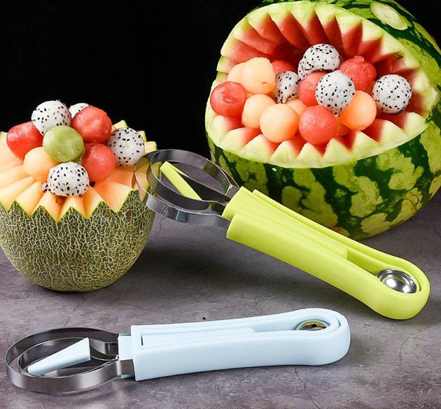 4-in-1 Stainless Steel Fruit Baller & Scooper