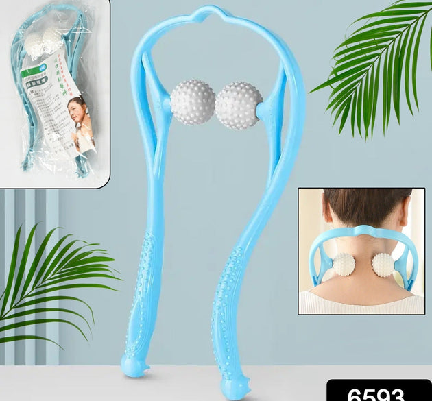 Neck Shoulder Massager, 13.5x7.08in Portable Relieving the Back for Men Relieving the Waist Women