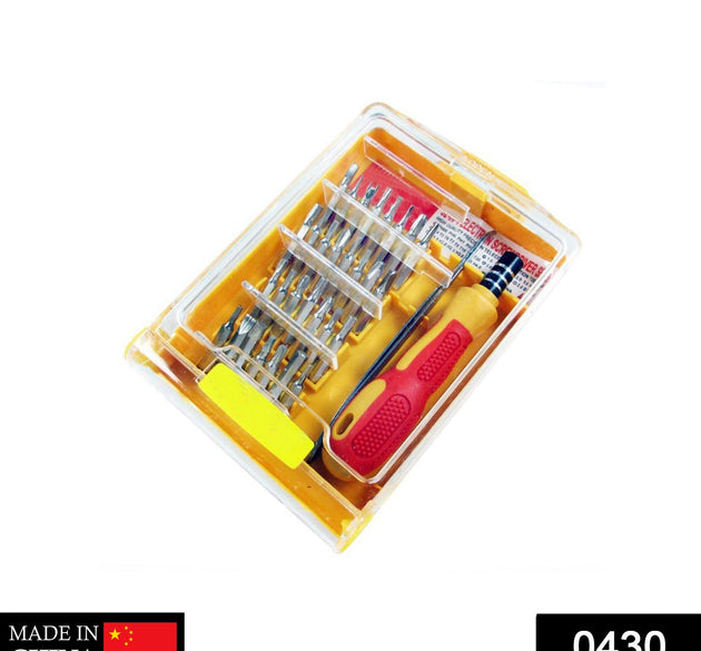 32 in 1 screwdriver set with magnetic holder