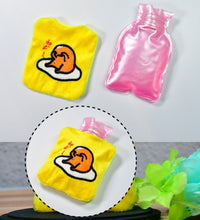 Hot water bag with yellow duck for comfort