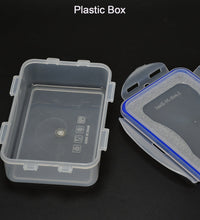 Food-grade lunch box with 4 side locks, including small container