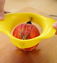 Mango cutter with stainless steel blade for easy slicing