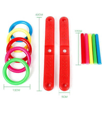 13-piece ring toss game for active play.