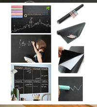 Blackboard sticker application