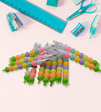 Colorful pearl gel pens set for kids