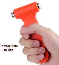 Car rescue hammer, effective for emergency window breaking and seatbelt cutting