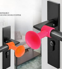 Silicone door handle crash pad, anti-collision mini stopper.