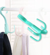 Multi-function handbag rack rotatable design.