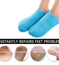 Softening socks for cracked feet, no gel included