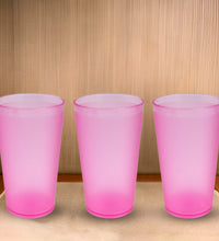 Versatile set of 6 large glasses for refreshing drinks at home or office.