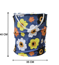 Canvas laundry bag with stylish design