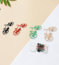 Bicycle key chain holder with wall mount