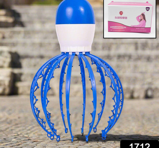 Electric scalp massager in octopus design.