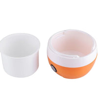 Bottom view of the yogurt maker with base.