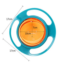 Efficient rotating baby bowl for hassle-free serving of food to toddlers.