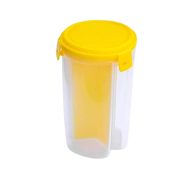 3 in 1 Transparent Air Tight Storage Dispenser Container