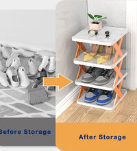 Adjustable shoe cabinet