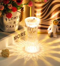 Crystal night light with soft lighting for bedrooms and nurseries