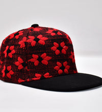 Classic snapback hat with hip hop style, detailed view